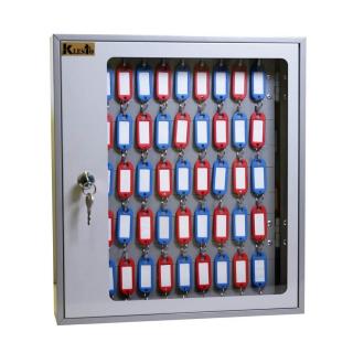 Шкаф для ключей Klesto SKB-102 серый, металл/стекл за 7760 рублей